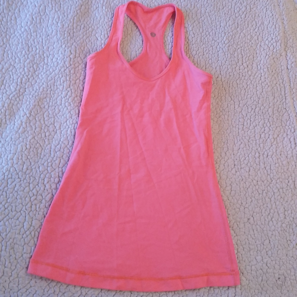 Lululemon Orange Tank Top SZ 4